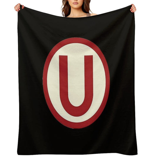 Attractive Design From Universitario De Deportes U Premium Throw Blanket