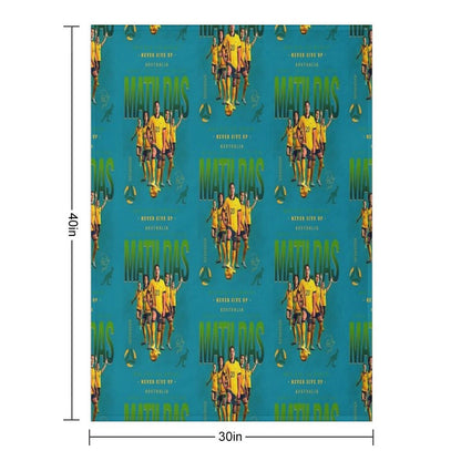 Matildas Anti-pilling Throw Blanket