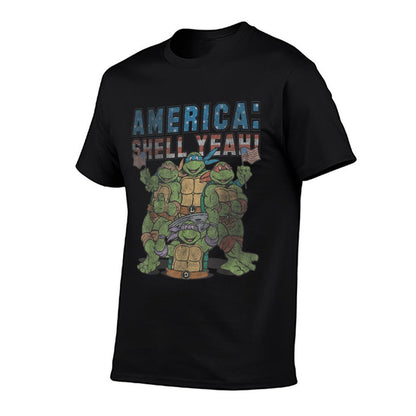 Teenage Mutant Ninja Turtles America Shell Yeah!  Vintage-inspired T-Shirt