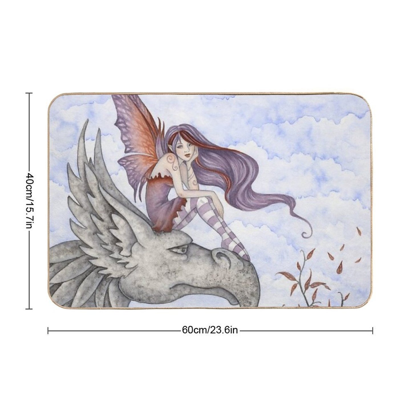 Gryphons Perch  Anti-Trip Bath Mat