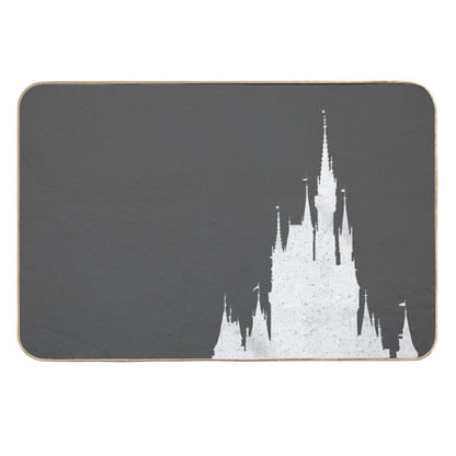 Magic Castle Silhouette Vintage  Odorless Bath Mat