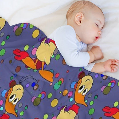 Alfred J. Quack Velvety-soft Throw Blanket