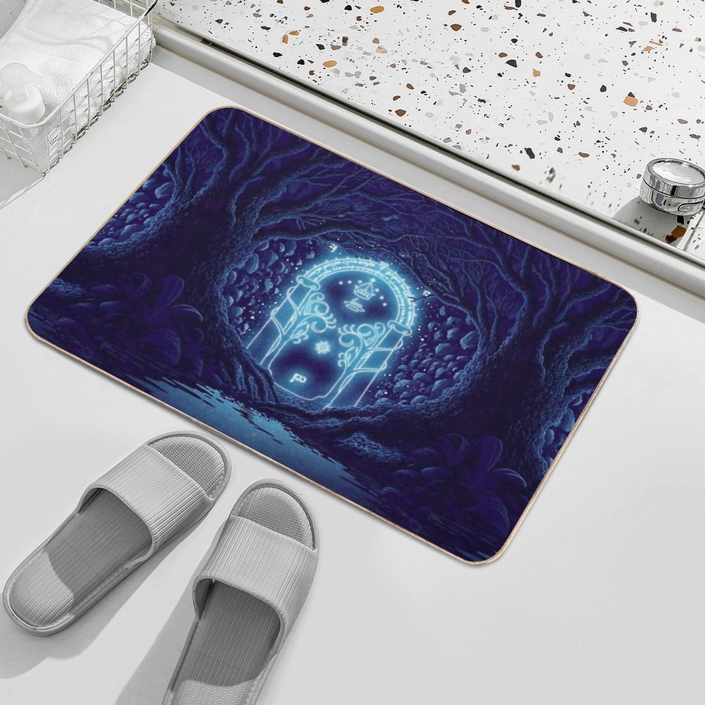 Wecome to Khazad-dum  Stain-Proof Bath Mat