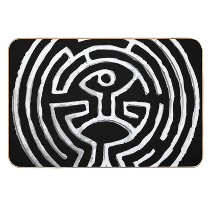 Westworld Maze  Easy Maintenance Bath Mat