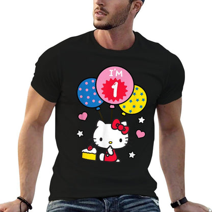 Hello Kitty I'm 1 Birthday Comfortable T-Shirt