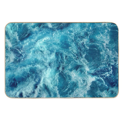 Ocean Is Shaking  Multi-Purpose Bath Mat