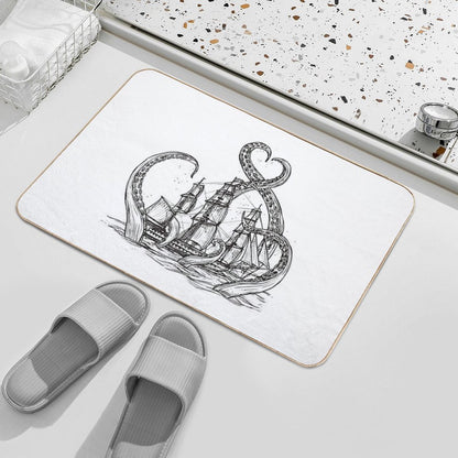 Kraken  Stain-Proof Bath Mat