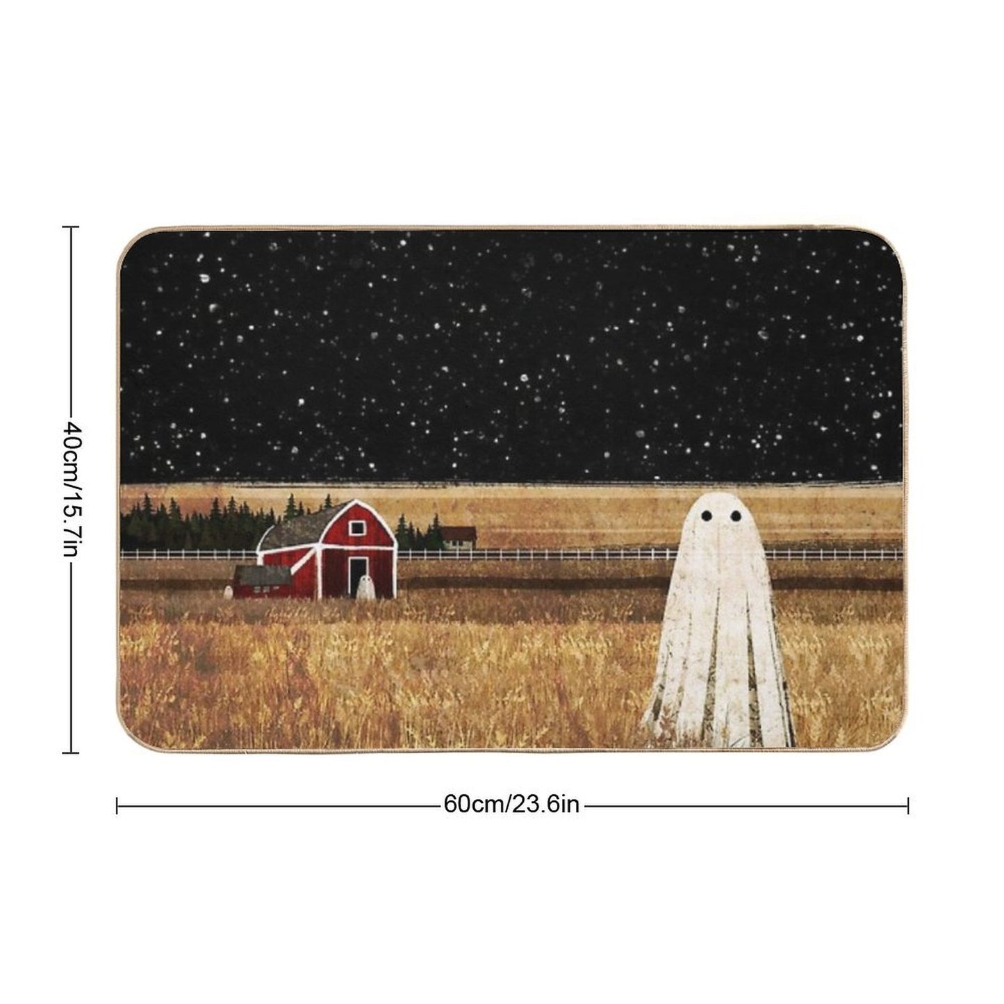 Harvest Moon  Stain-Proof Bath Mat