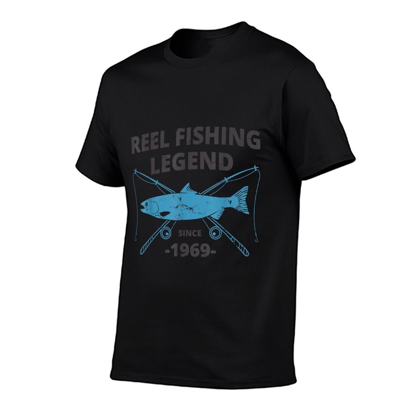 Reel Fishing Legend 1969  50th Birthday  Fishing Gift  Graphic-printed T-Shirt