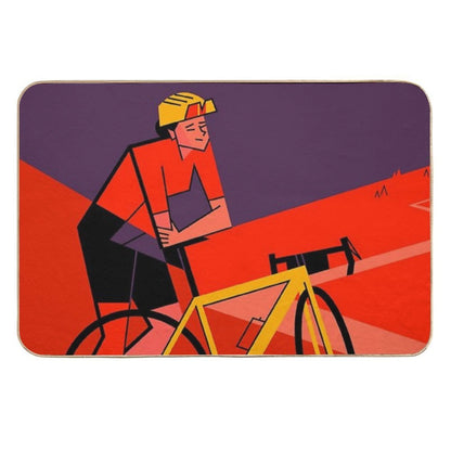 Gravel Bike  High-Traffic Bath Mat