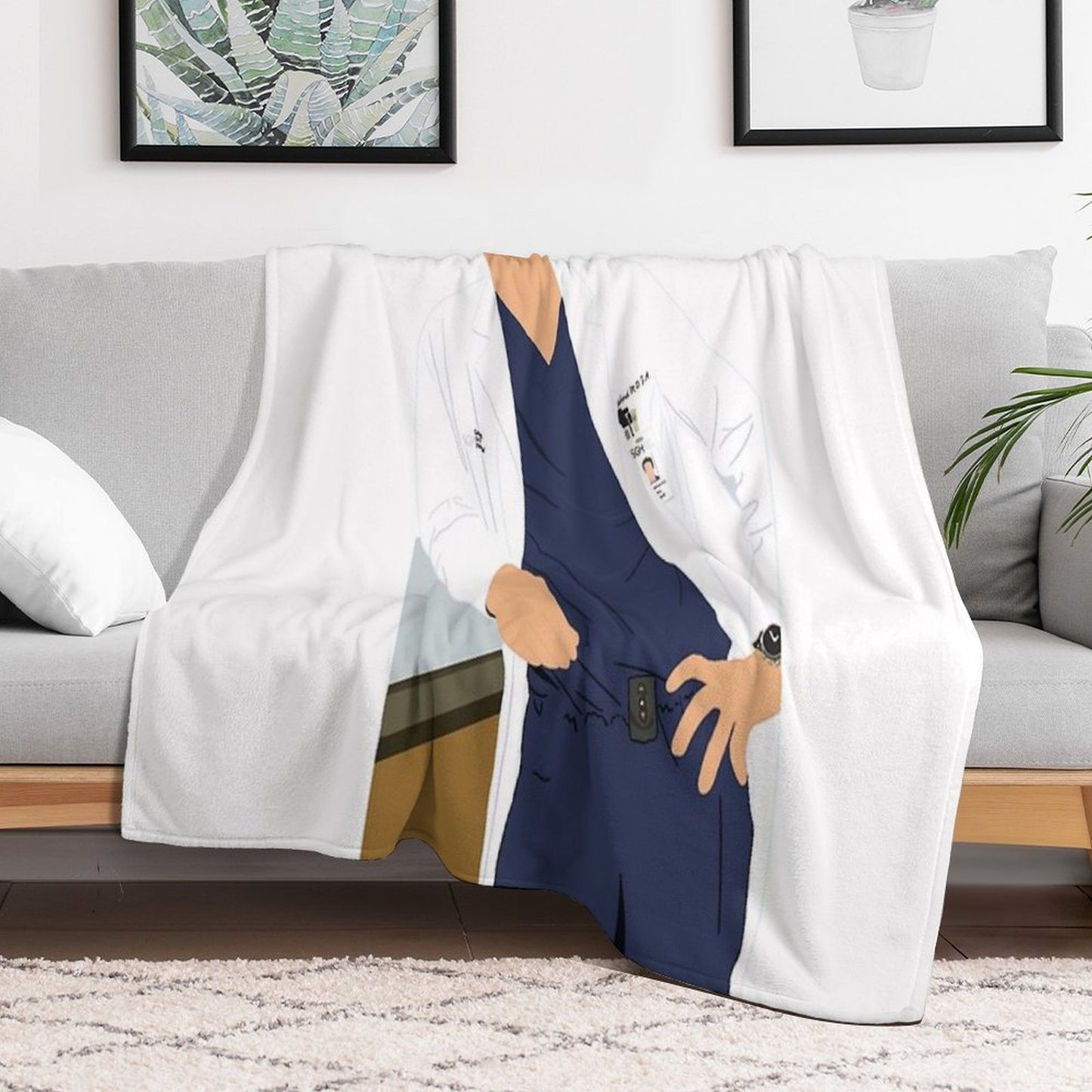 Mcdreamy Travel-friendly Throw Blanket