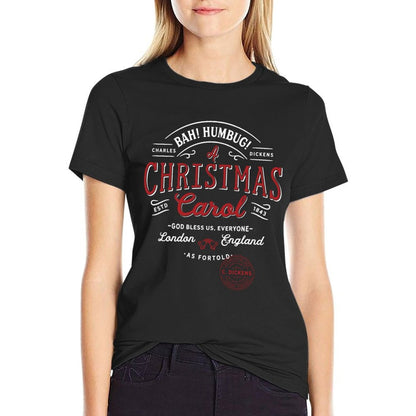 Christmas Carol, Bah! Humbug! Holiday Design, Tradition  Quick-drying T-Shirt