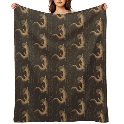 Hellbender All-season Throw Blanket
