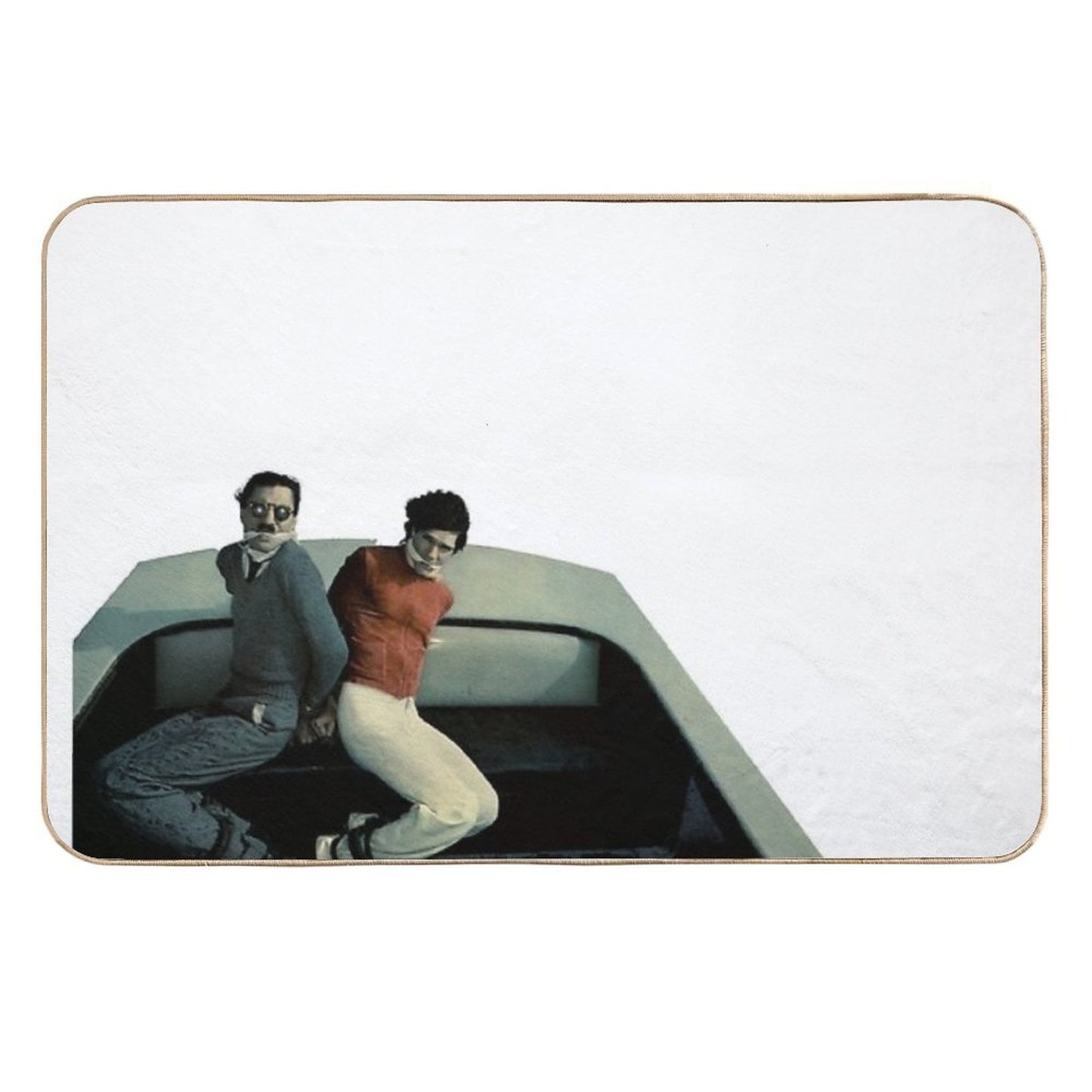 Sparks Mael Propaganda 2  Easy To Clean Bath Mat