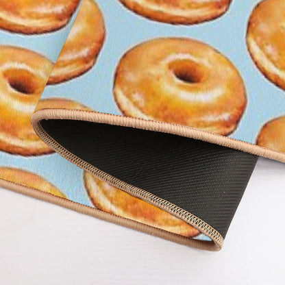 Glazed Donut Pattern  Dirt-Trapping Bath Mat