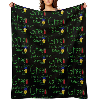 Don't Hug Me I'm Scared Velvety-soft Throw Blanket