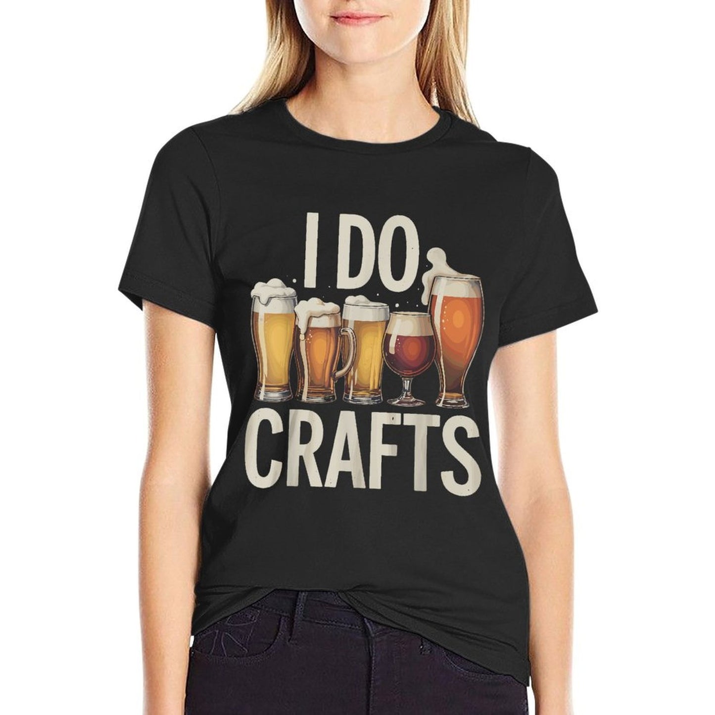 Funny I Do Crafts Home Brewing Brewer Craft Beer Hobby  Vintage-inspired T-Shirt