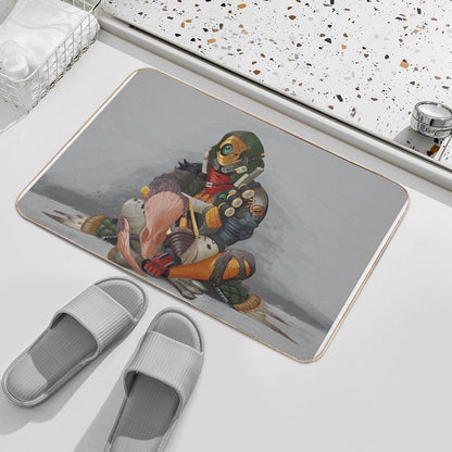Fl4k And Broodless  High-Traffic Bath Mat