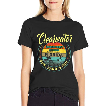 Clearwater Beach Florida - Summer Clearwater Beach  Affordable Price T-Shirt