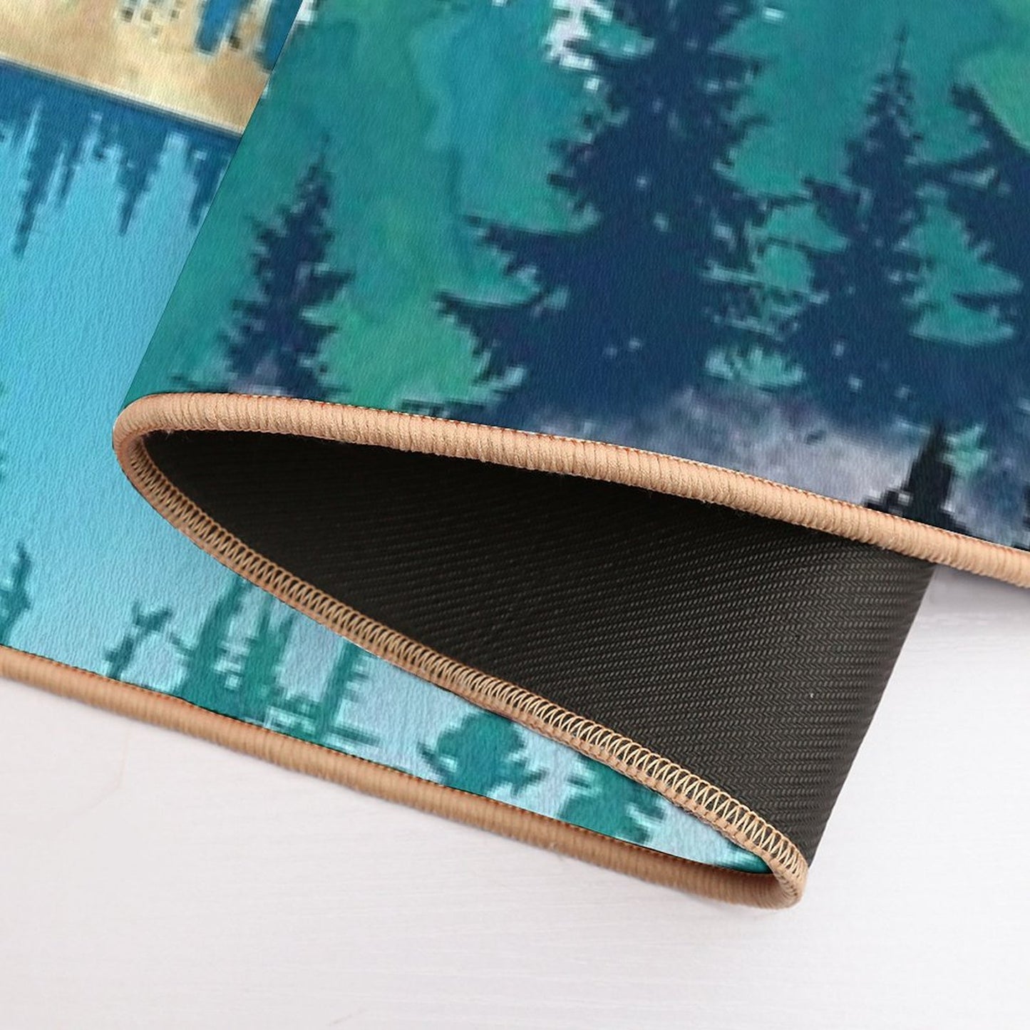 Lake Mist  Slip-Resistant Bath Mat