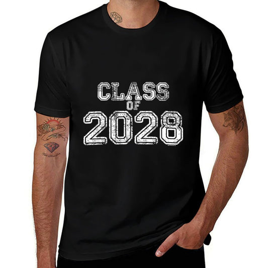 Class Of 2028 Senior 2028 Graduation Gift Him Her  Classic T-Shirt