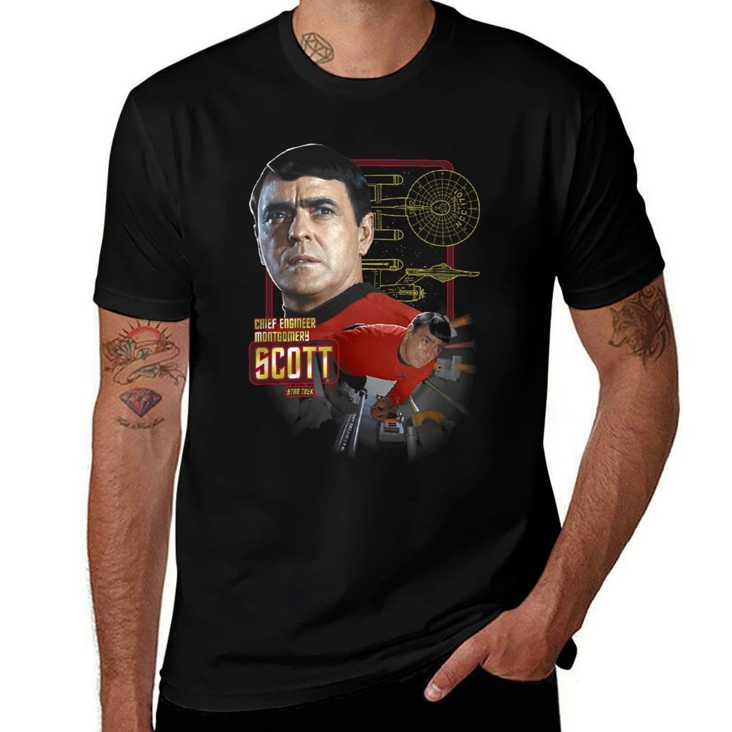 Star Trek Chief Engineer Scott Comfortable T-Shirt