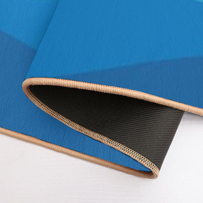 Abstract Waves Background Water Waves Retro Pattern Design  Toxin-Free Bath Mat