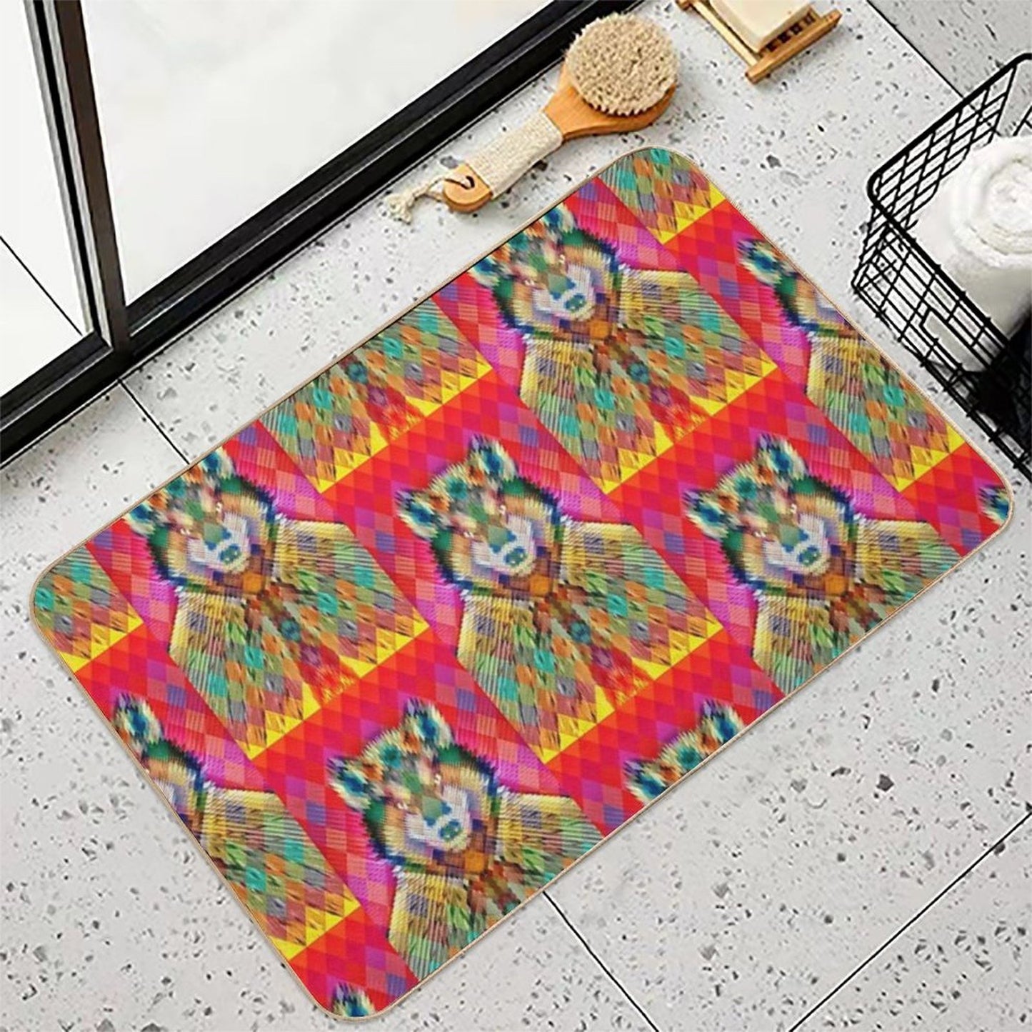 Corporate Wolf  Dirt-Trapping Bath Mat