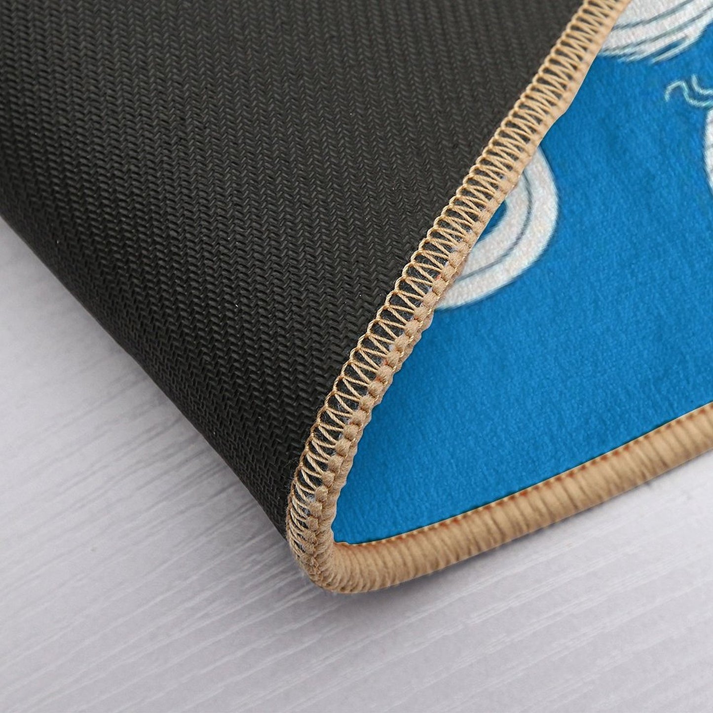 Scylla Mosaic - Blue  Odorless Bath Mat
