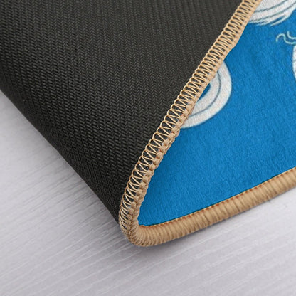 Scylla Mosaic - Blue  Odorless Bath Mat