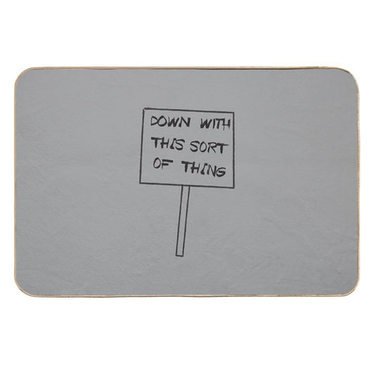 Down With This Sort Of Thing  High-Traffic Bath Mat