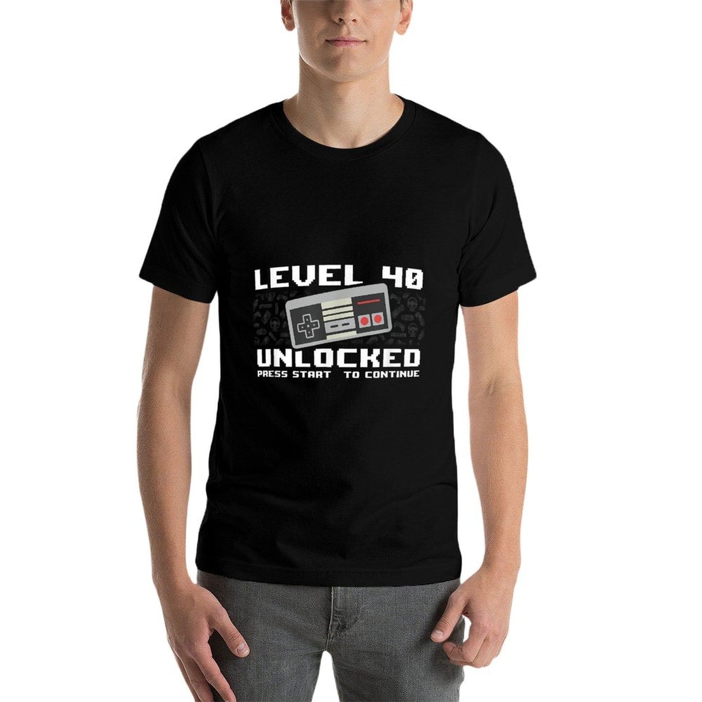 1983 40th Birthday Level 40 Unlocked 40 Year Old Gamer  Quick-drying T-Shirt