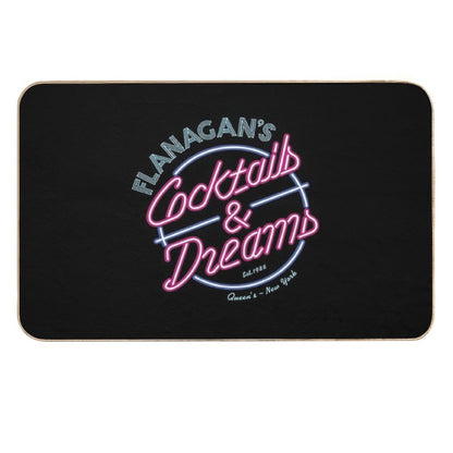 Flanagan's Cocktails & Dreams  Dirt-Trapping Bath Mat