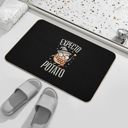 Expecto Potato - Wizard Funny  Long-Lasting Bath Mat