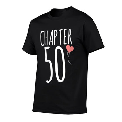 Womens 50th Birthday Gift Idea For Her Chapter 50  Easy-care T-Shirt