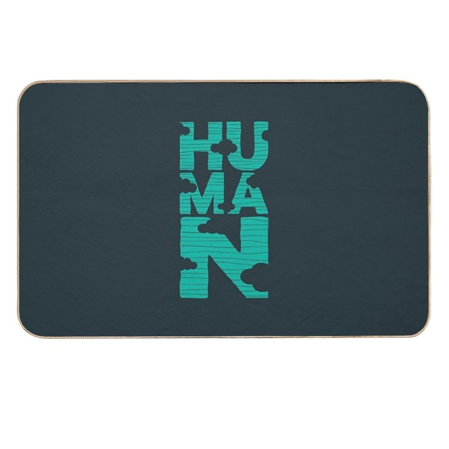 HUMAN (marrs Green)  Toxin-Free Bath Mat