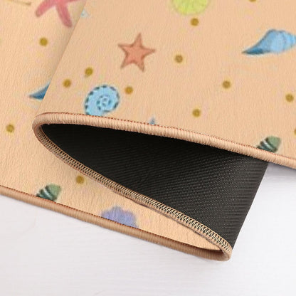 A Day on The Beach  Easy Maintenance Bath Mat