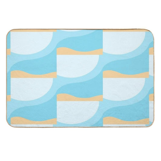 Sea And Sand  Pet-Safe Bath Mat