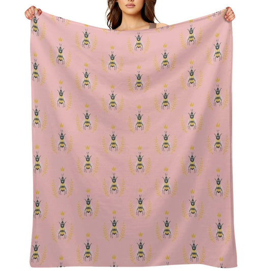 Queen Bee Premium Throw Blanket