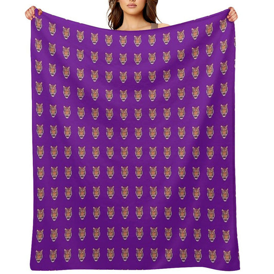 Tiger Gift-ready Throw Blanket