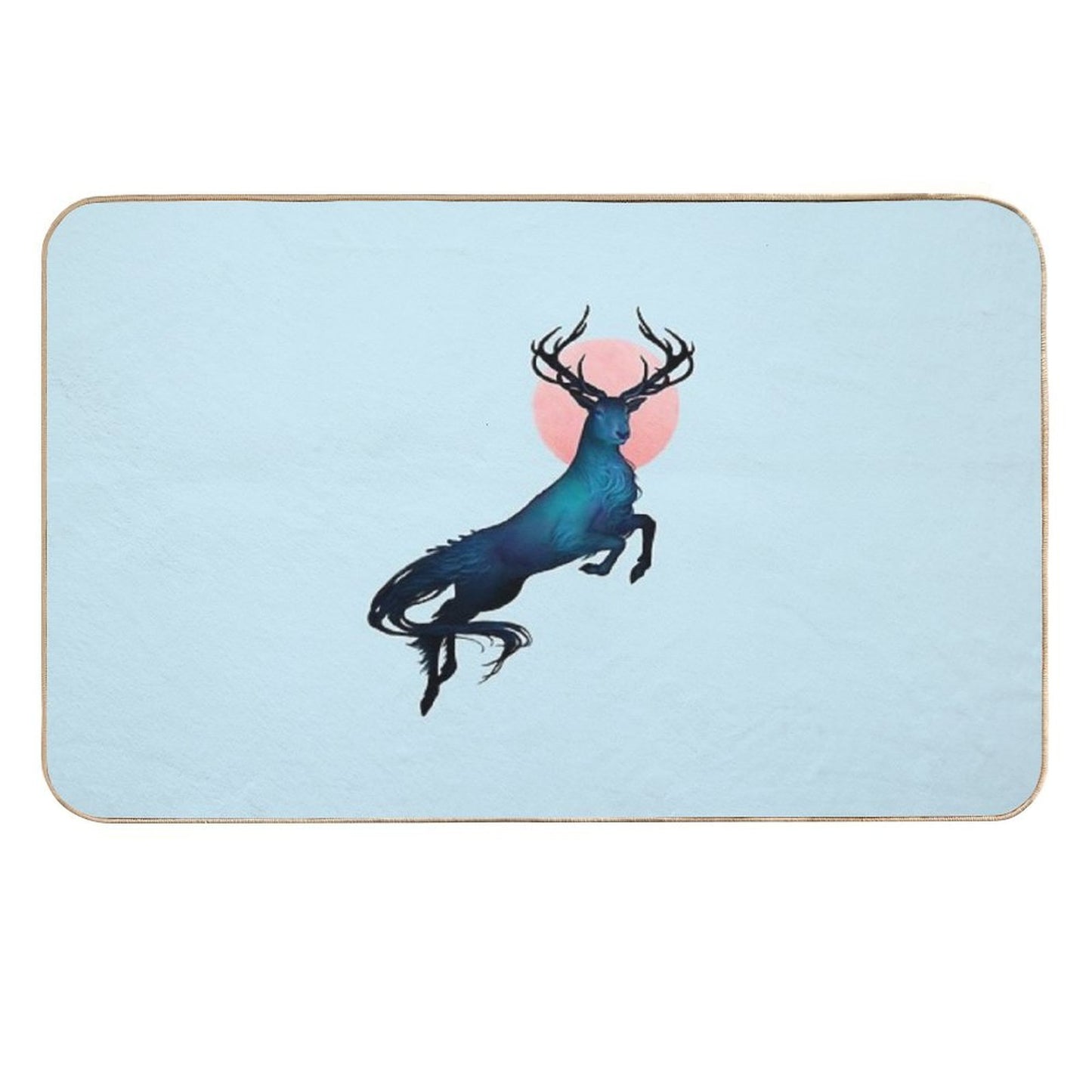 Kelpie Stag  High-Traffic Bath Mat
