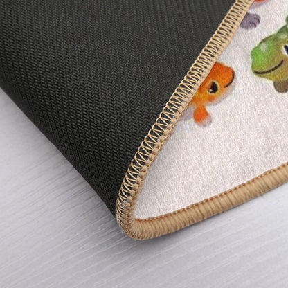 Gecko - Bright  Repositionable Bath Mat