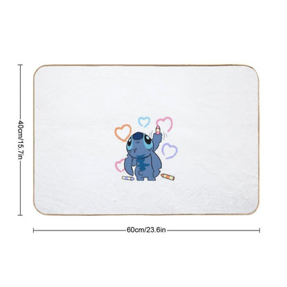 Stitch Love  Absorbent Bath Mat