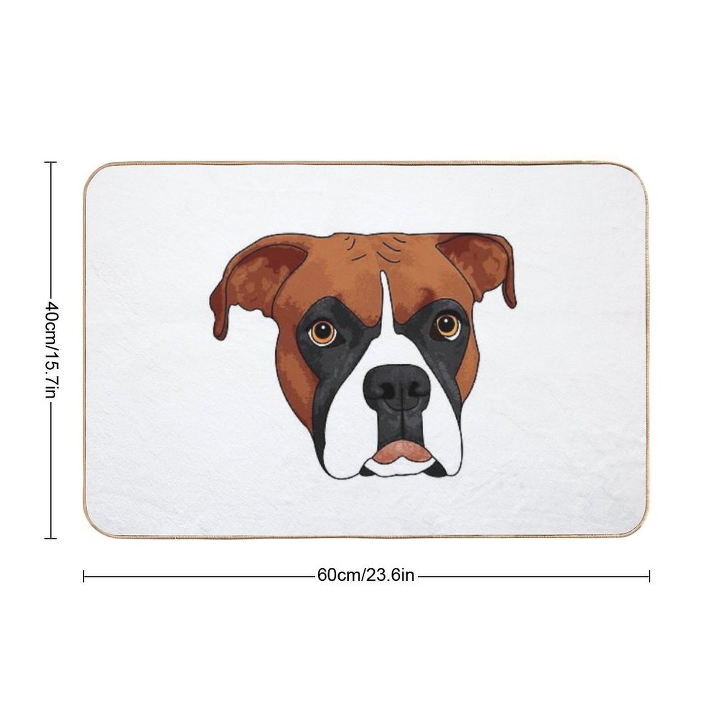 Boxer  Odorless Bath Mat