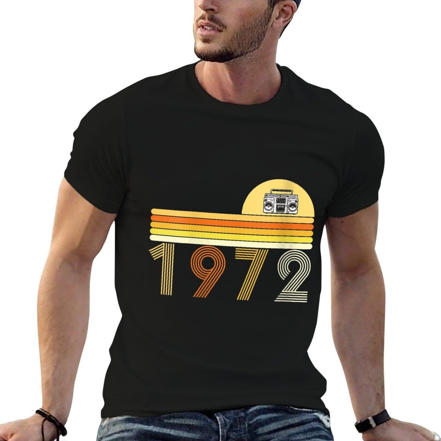 Womens Vintage 1972, 50 Years of Awesomeness, 50th Birthday  Eco-friendly Material T-Shirt