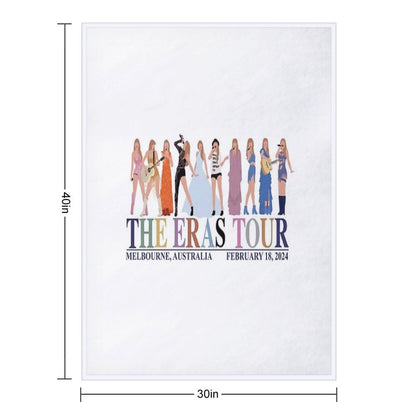 Eras Tour Outfits - Melbourne Night 3 Eco-conscious Throw Blanket