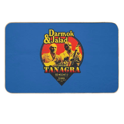 Darmok And Jalad at Tanagra  Stain-Proof Bath Mat