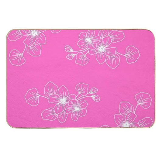 Art Pattern Design  Easy Maintenance Bath Mat