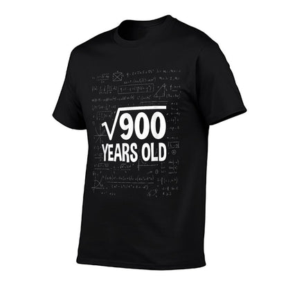 30 Birthday Boy Men Son Him Girl Funny Math 30th Birthday  Polyester Blend T-Shirt