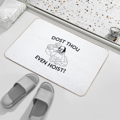 Dost Thou Even Hoist  Eco-Friendly Bath Mat